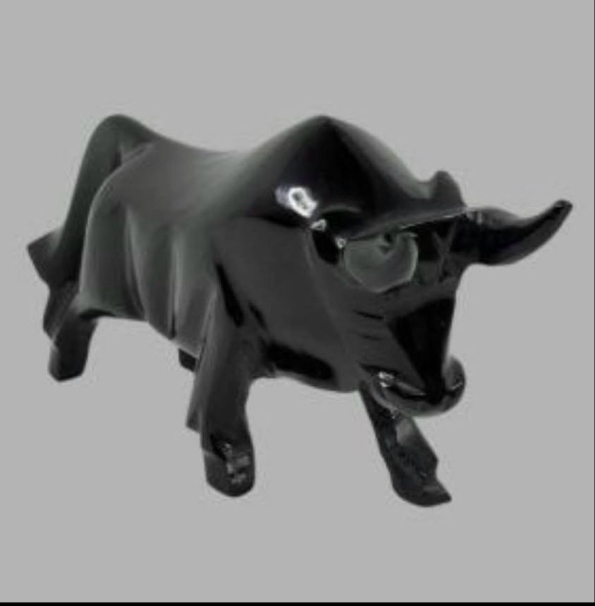 Statuette: Schwarzer Marmor Bulle 21cm – Nuovo (secondo la descrizione) da Burgdorf venduto da lamborghini010