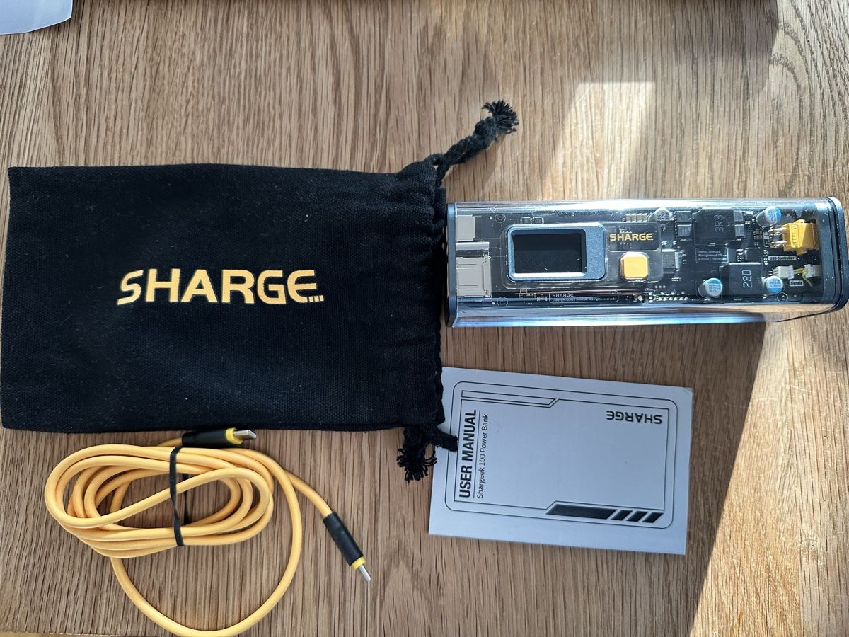 Caricabatterie: Shargeek 100 Power Bank - See Through Design – Nuovo (secondo la descrizione) da Zürich venduto da Rubiwarren