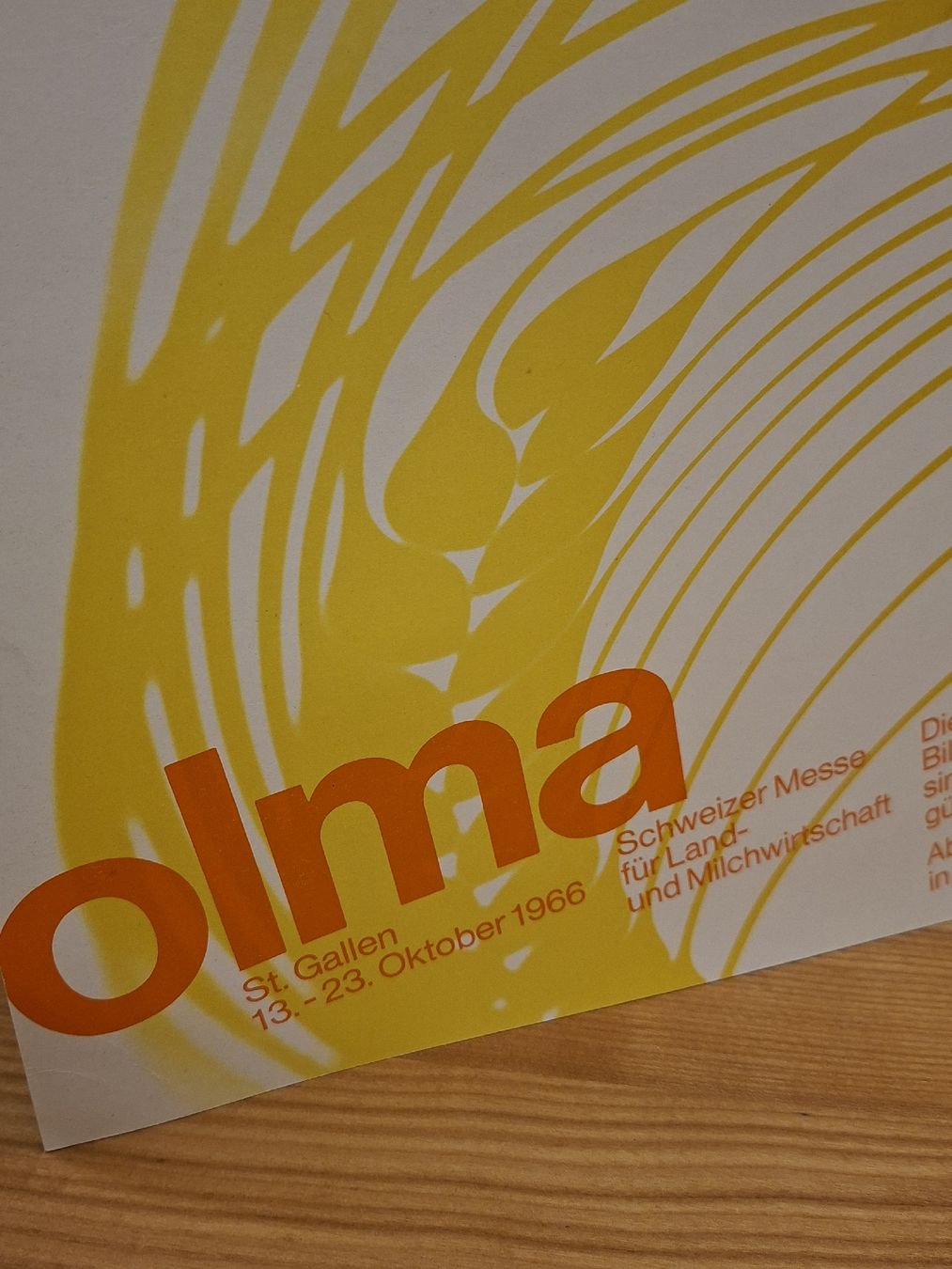 Insegne: Olma 1966 Schild – Usato da Ganterschwil venduto da HeidiuPeter 3