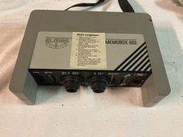 ELMES MEMOBOX 603 mit 6 Stromzangen