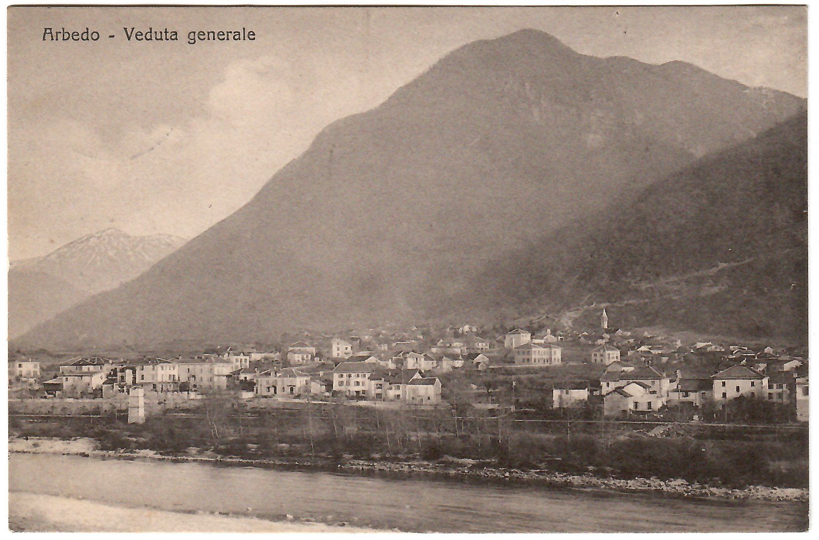 Cartoline postali: Ansichtskarte  Arbedo  -  Veduta generale – Usato da Kerns venduto da etma3