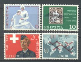 1965, Werbe- und Gedenkmarken **
