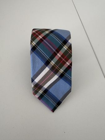 Pure Silk Plaid Tie A.T. Wardson
