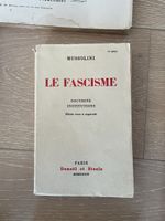 Le Fascisme - Mussolini - Edition 1934