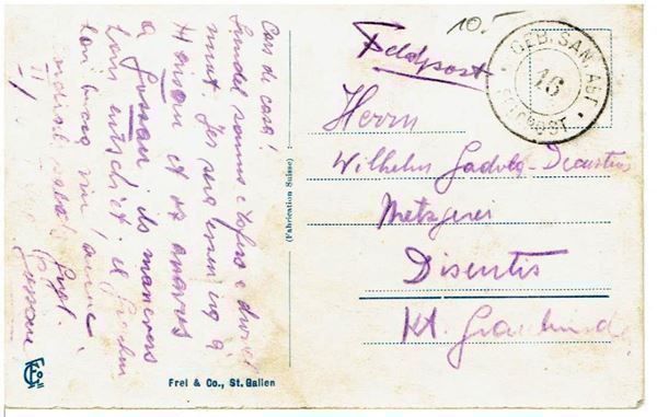 Cartoline postali: Gossau – Usato da Flims - Dorf venduto da Stagediver 1