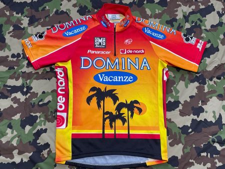 Vintage Domina Vacanze Colnago Santini Bike Jersey S
