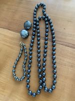 Hämatit Kette, Chlips & Armband