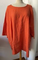 LUUKAA Rust Orange Tunique 100% Lin Taille 40/42, SS2026