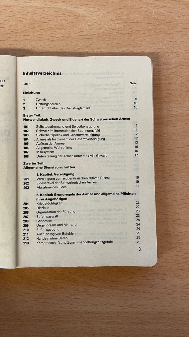 Libri: DR Dienstreglement Schweizer Armee VA 80 - 1980 – Usato da Glattfelden venduto da cybermaxx 1