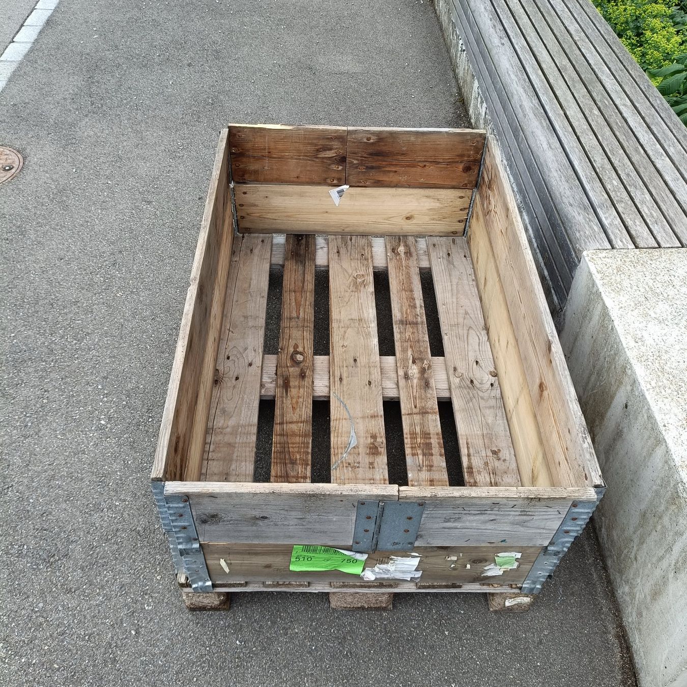 Casse di trasporto: Palett inkl. Rahmen – Usato da Winterthur venduto da silvanscherrer 1