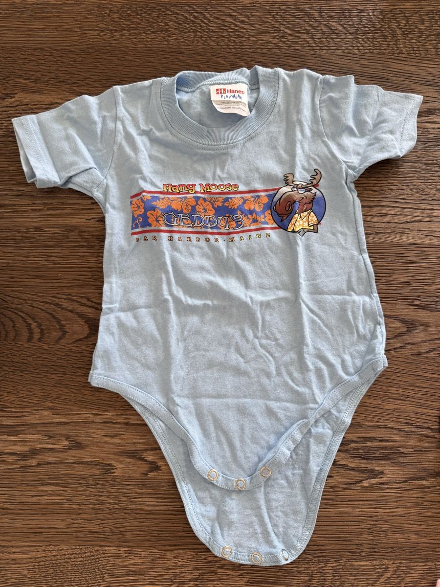Camicie, Top & T-shirt: Baby Strampler hellblau Grösse 12 Monate Hanes – Nuovo (secondo la descrizione) da Thun venduto da tahari
