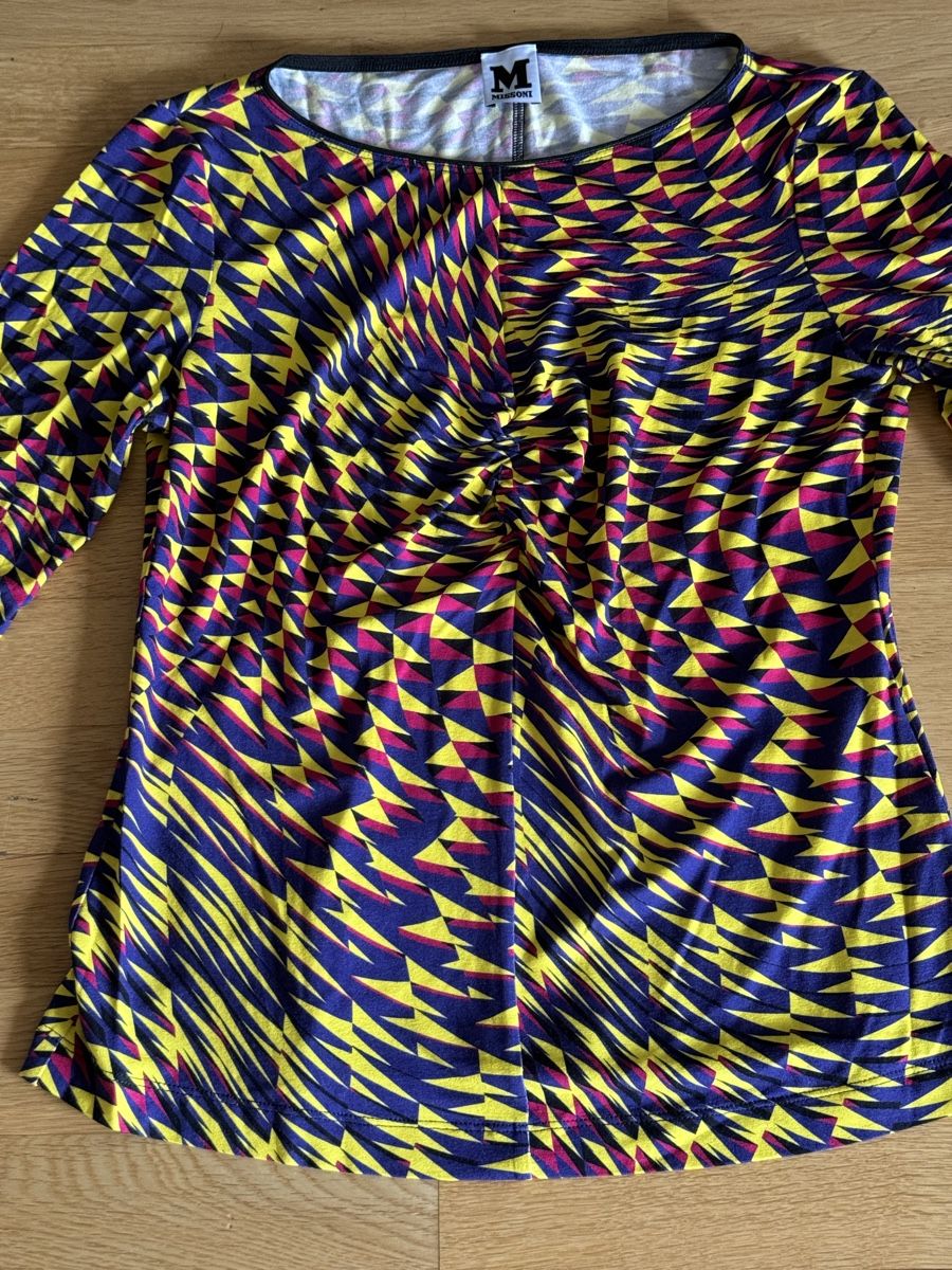 Missoni T-shirt: T-Shirt Missoni, Gr. M, – Usato da Aesch BL venduto da Micimacko-4 1