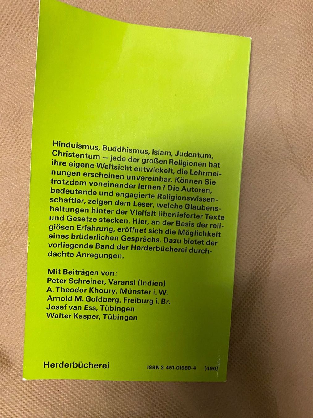 Libri: Die fünf grossen Weltreligionen – Usato da Lüchingen venduto da LIDB 1