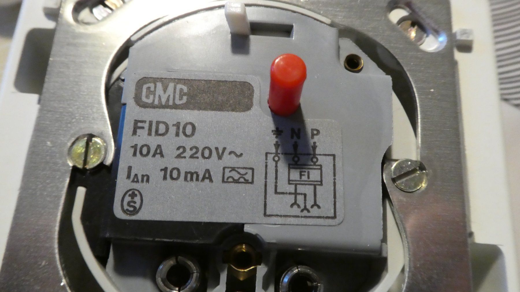 Spine: CMC F/I-Steckdose AFID 10 – Nuovo e nell'imballaggio originale da Lausen venduto da Vectrex1 2