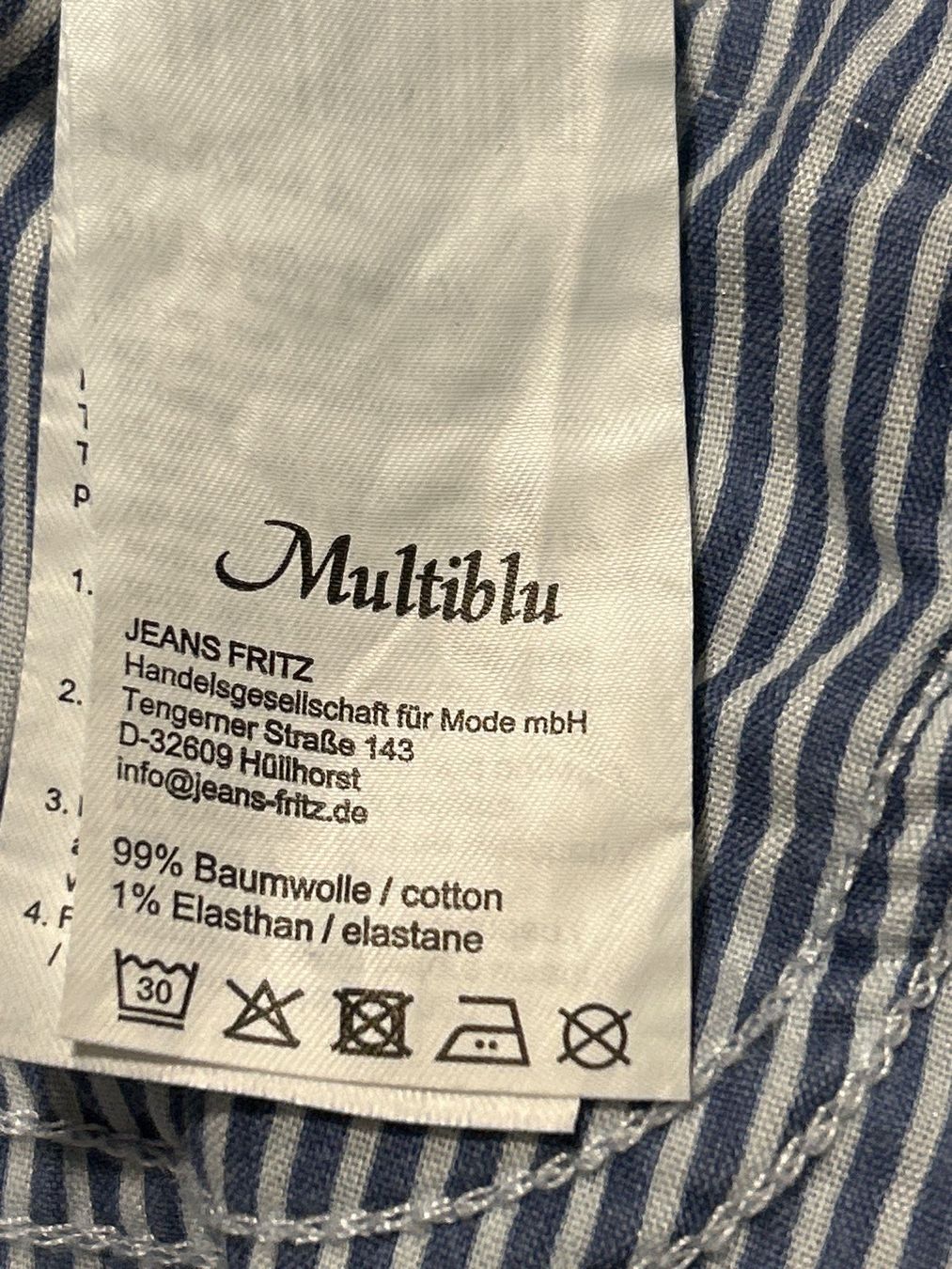 Jeans: Bermudas - Jeans von Malibu hellblau, Gr. 36 – Usato da Brunnen venduto da Nala2929 8
