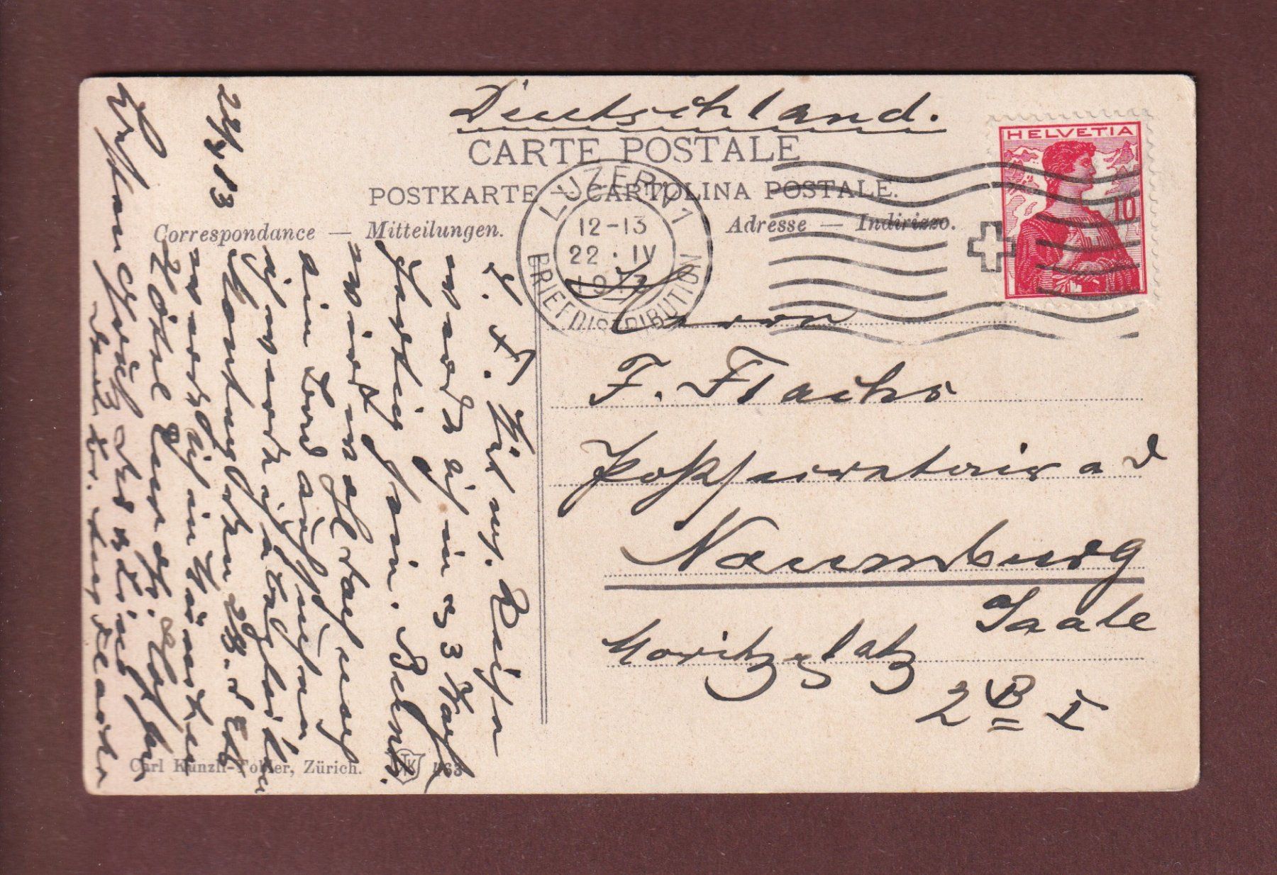 Cartes postales: PILATUS-KULM - 1913 – D'occasion à Pully par nicecards-shop 1
