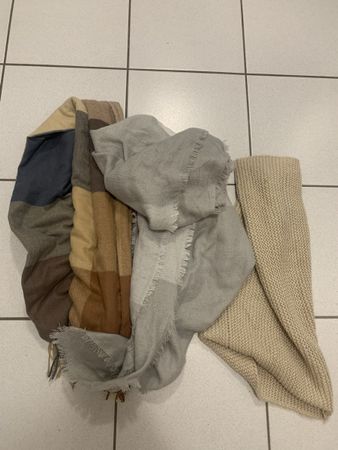 2x Damen Winterschal & 1 Halsschlauch