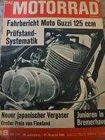 Motorrad 18/66 Moto Guzzi 125 Stornello Honda CB 450 xx