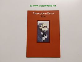 Mercedes-Benz E-Klasse W123 Taxi 1976/07 Prospekt deutsch