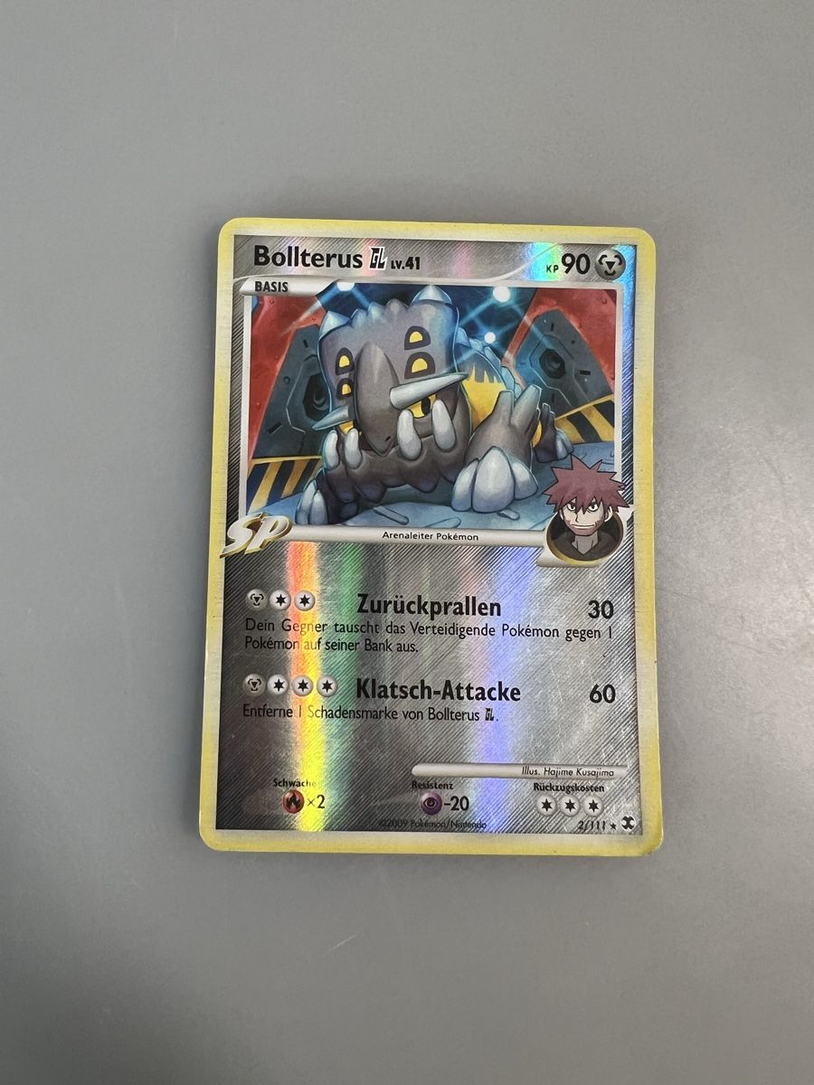 Pokémon Cartes à collectionner: Bollterus GL Holo – D'occasion à Muttenz par Michugee97
