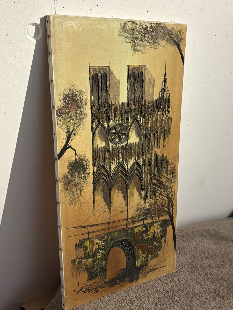 Dipinti: Peinture huile Paris 1970 – Nuovo (secondo la descrizione) da Rennaz venduto da Yann_8888 1