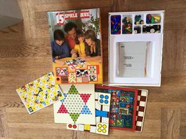 15 Spiele, Brettspiel-Set gemischt, guter Zustand