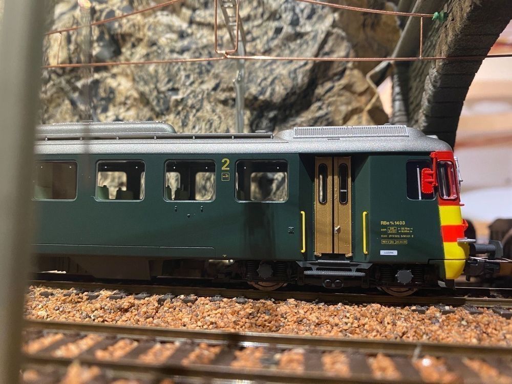 Piko Modellini di ferrovie: Piko RBe 4/4 1403 – Nuovo (secondo la descrizione) da Riehen venduto da ambriarni 5