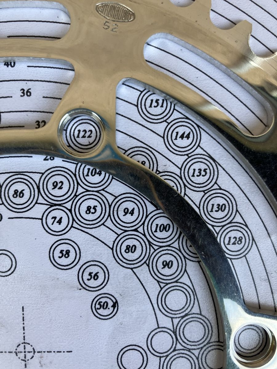 Ersatzteile: NOS Stronglight 52 t, 122 bcd Kettenblatt – Gebraucht aus Trimbach von cendira 8