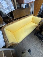 Gelbes Vintage Sofa, 3-Sitzer - Blickfang für Ihr Heim!