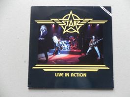 Doppel  LP USA Hardrock Band Starz 1989 Live in Action