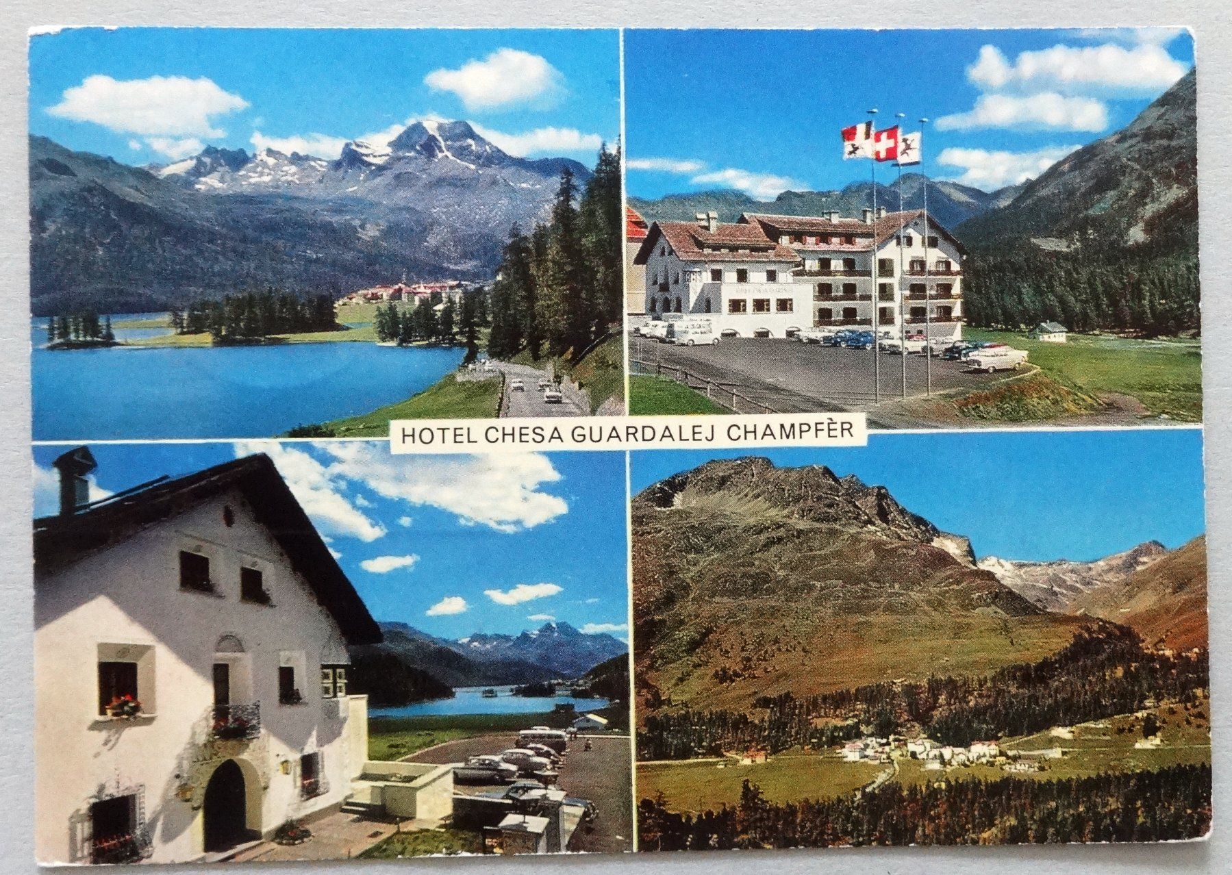 Cartoline postali: Hotel Chesa Guardalej, Champfèr/St. Moritz – Usato da Fétigny venduto da Billy2miny