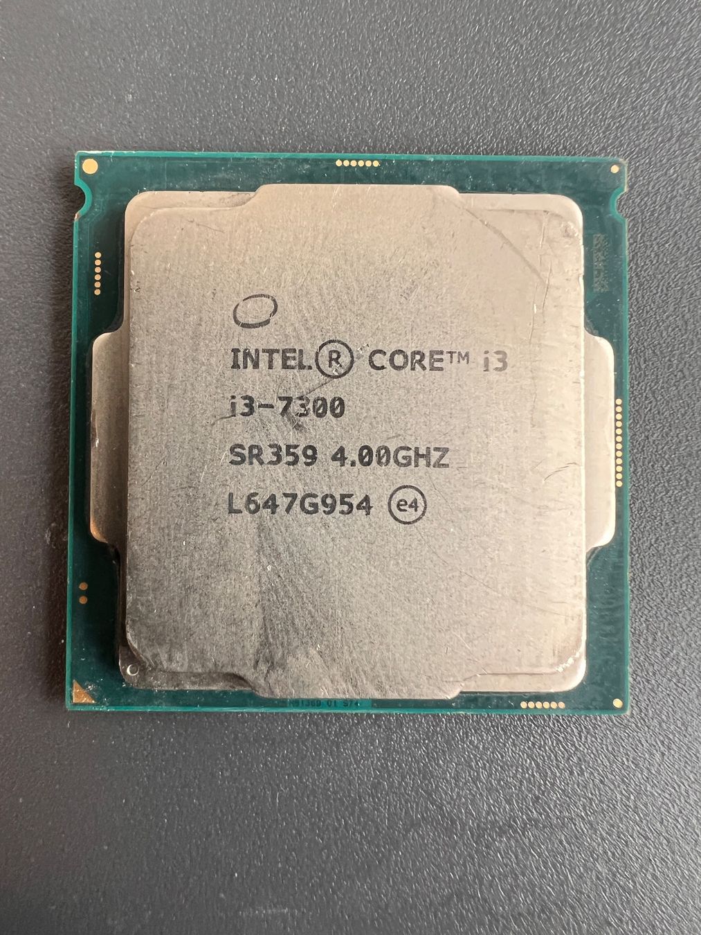 Elektronikbauteile: Intel Core i3-7300 CPU LGA1151 – Gebraucht aus Mellingen von dmi_nps2