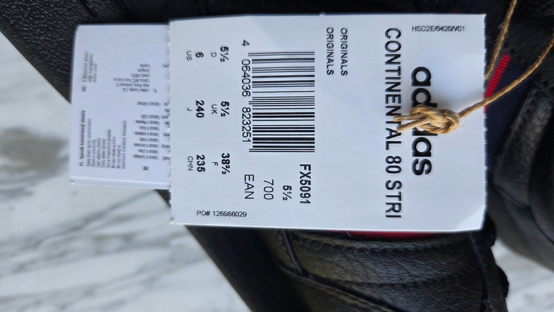 Adidas Scarpe da donna: Sneaker Adidas Continental 80, – Nuovo e nell'imballaggio originale da Fislisbach venduto da Maieriisli25 3