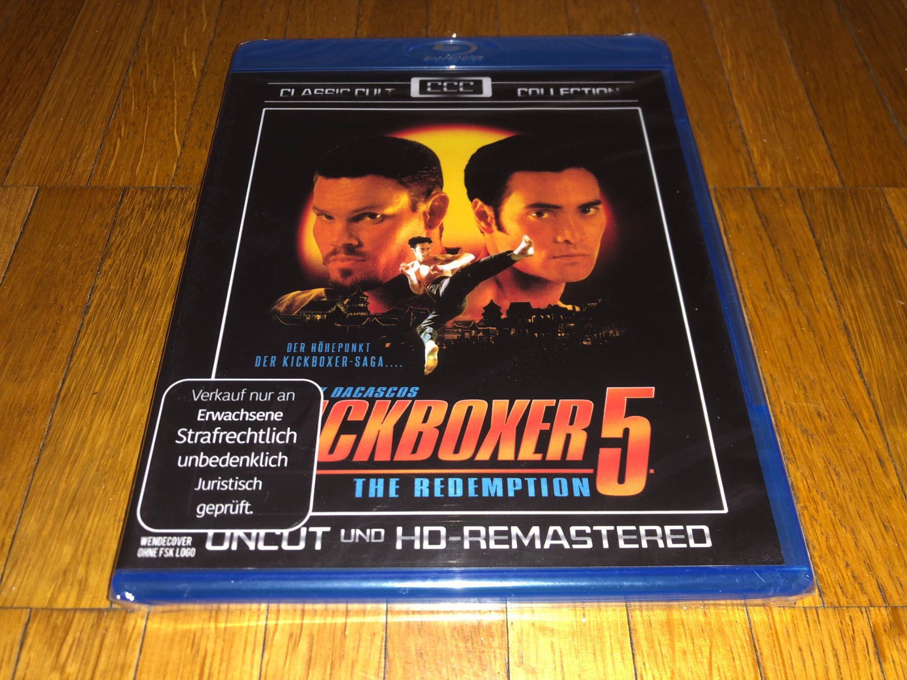 Tutti i DVDs: Kickboxer 5 - BLU-RAY - UNCUT – Nuovo e nell'imballaggio originale da Basel venduto da havsok