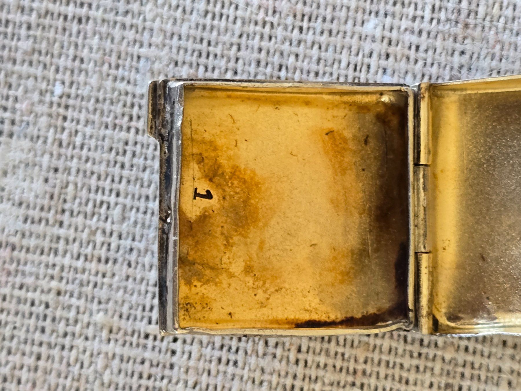 Altro in Cosmetici & Cura: Pillendose Antik in 800er Silber – Usato da Bottmingen venduto da sandy_2 6