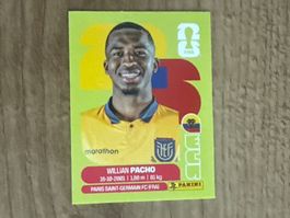 Panini FIFA WM 2026 Sticker Willian Pacho ECU