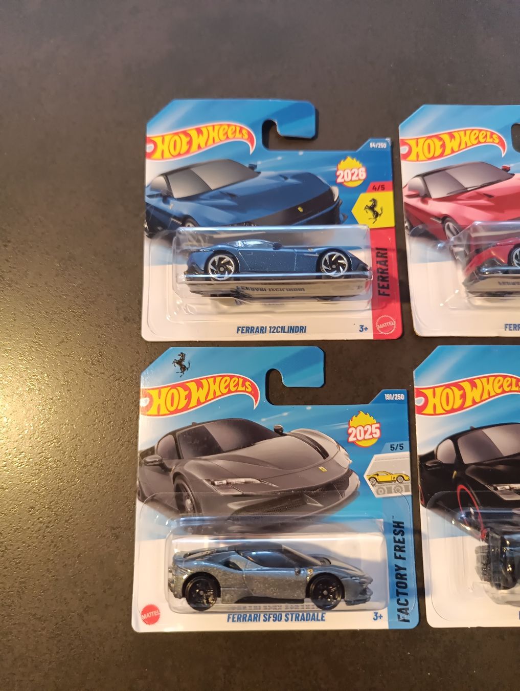 Hot Wheels Modellautos: hot wheels Ferrari 6 stk – Neu und originalverpackt aus Niederhasli von cri_b6ng 3