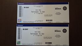 2x Openair Gampel Festivalpass All Days 19-23.08.2026