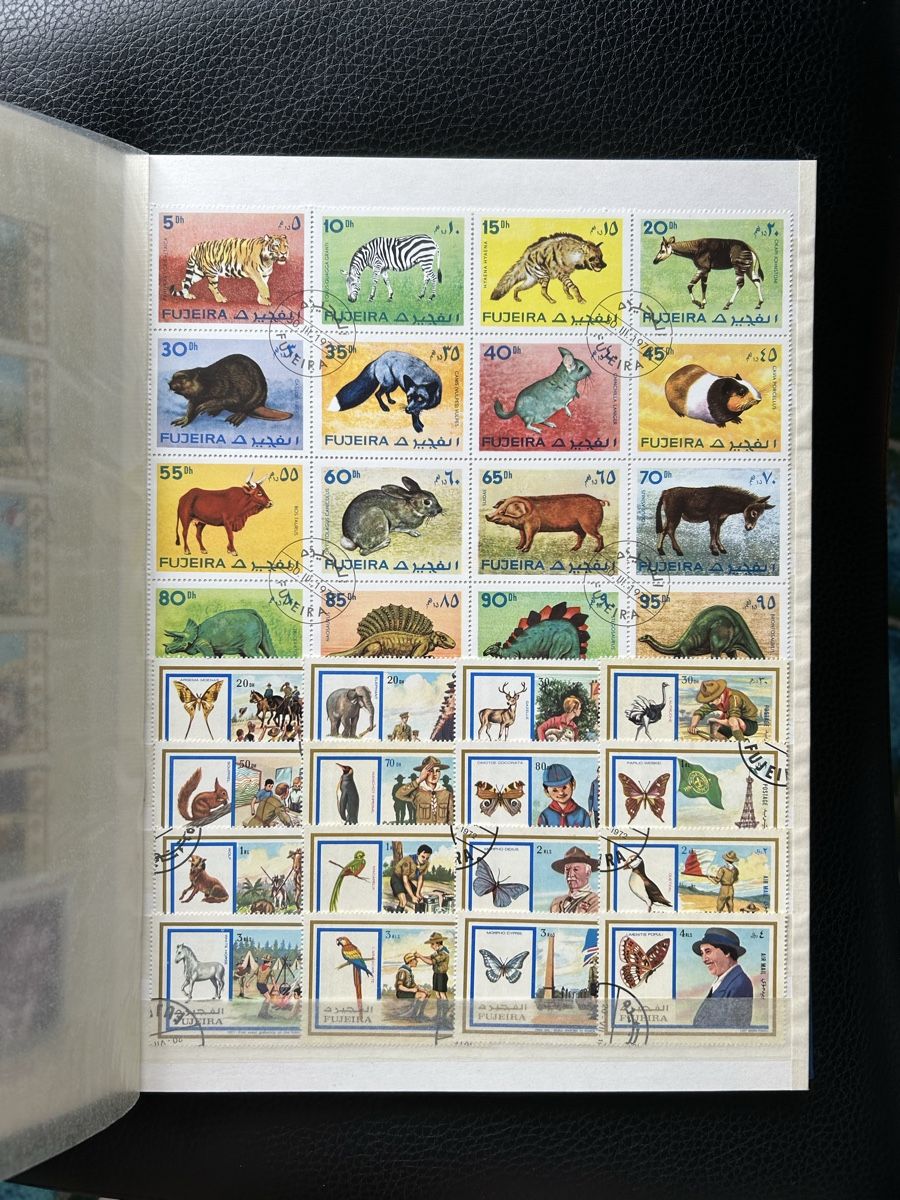 Tutti i francobolli: Briefmarkenalbum Arabische Emirate – Usato da Emmen venduto da Carbru 6