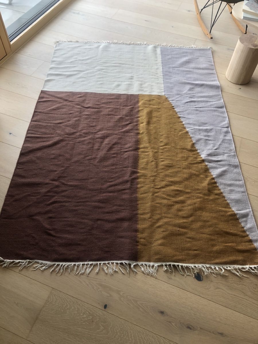 Ferm living Teppiche: Kelim Teppich Ferm Living ab 1 CHF – Gebraucht aus Häggenschwil von Gold_Silber