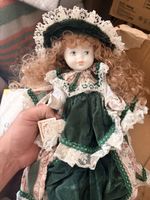 Poupée artisanale italienne en porcelaine de Capodimonte