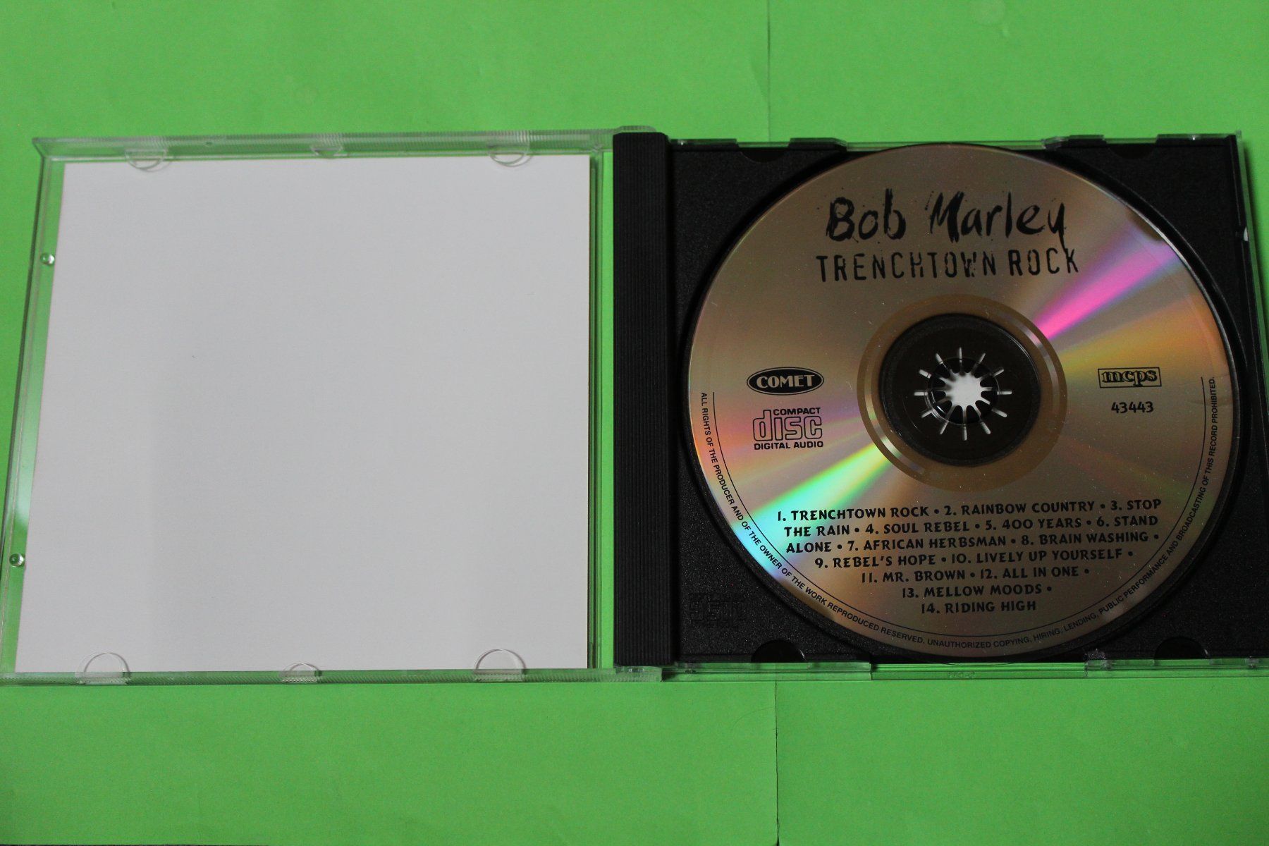 CD: Bob Marley - Trenchtown Rock CD – Usato da Tübach venduto da JamesStone 3