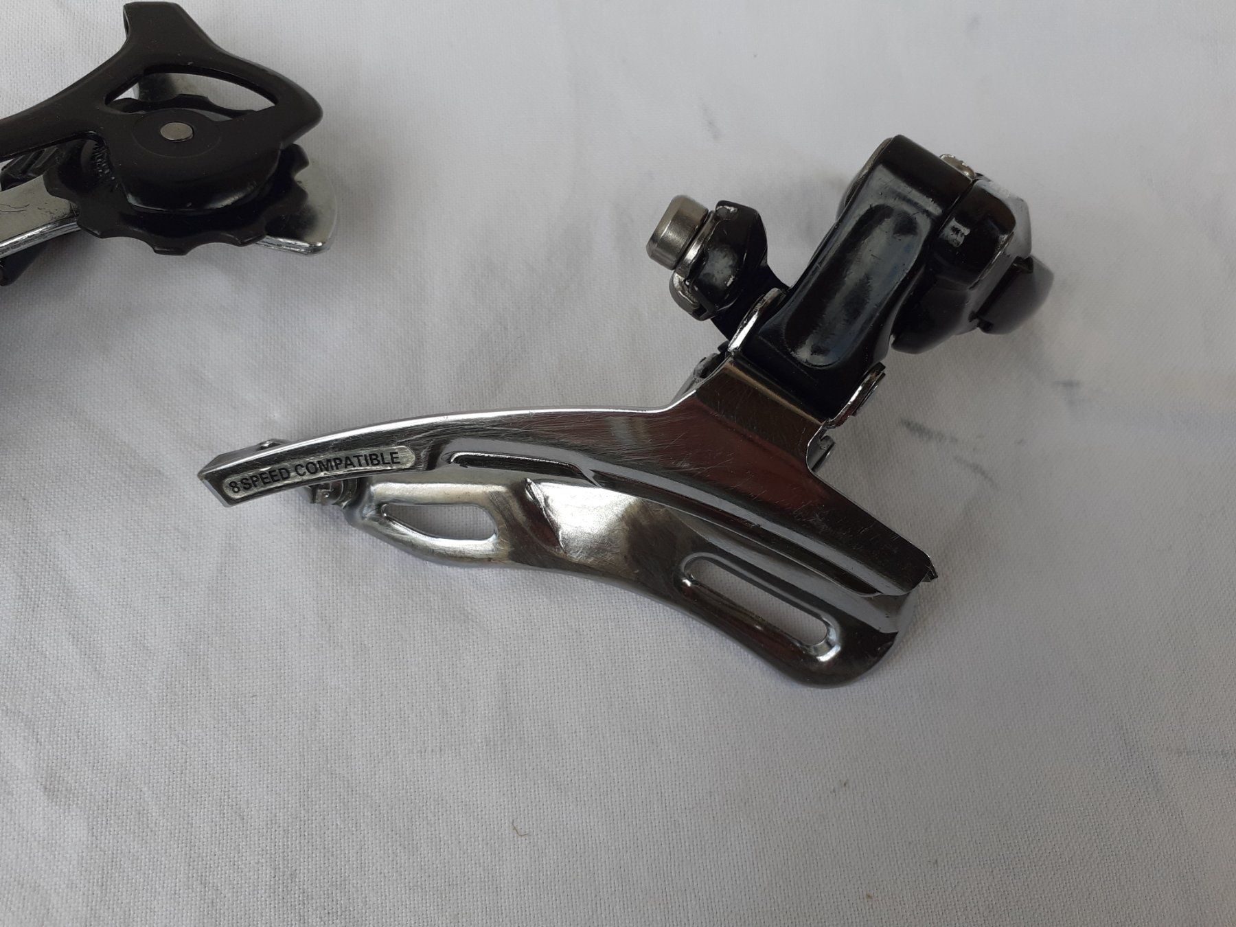 Shimano Ersatzteile: Retro Shimano Deore LX Wechsel plus Umwerfer – Gebraucht aus Cazis von Lucio05 3