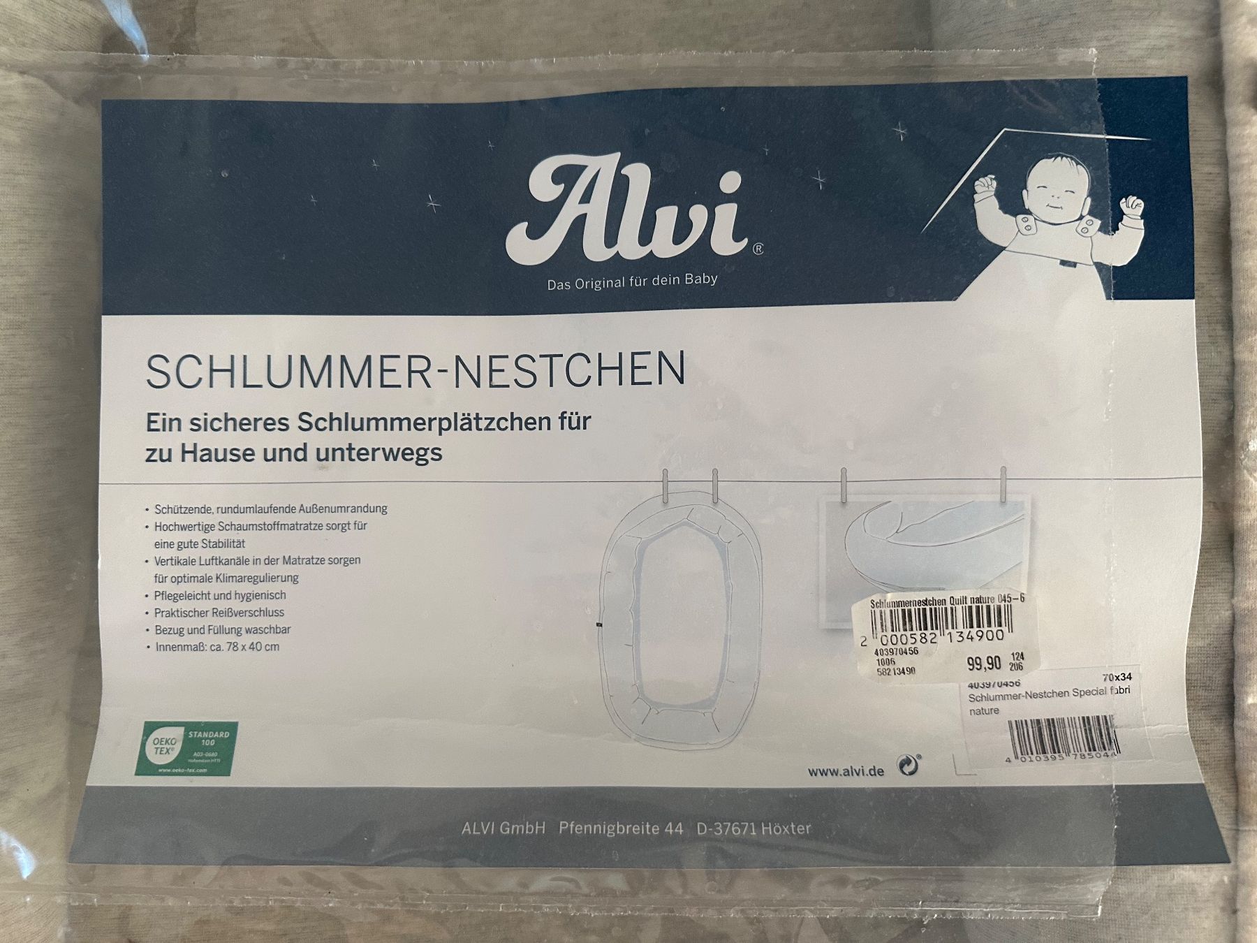 Alvi Culle: Baby Schlummer-Nestchen – Usato da Bassersdorf venduto da ElSchlama 1