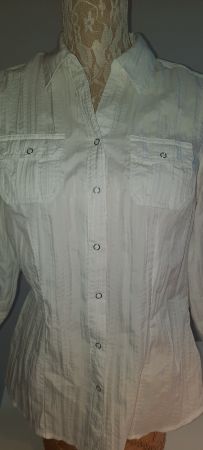 38 M L weisse bluse Schön und locker. Top 53