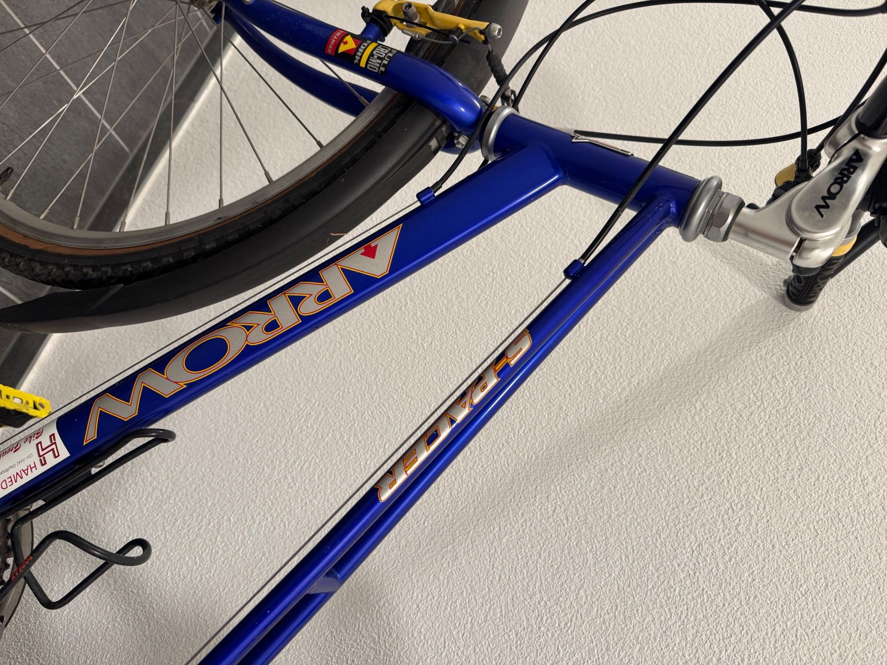 Biciclette: Velo Arrow Rahmen Aluminium Blaue Farbe – Usato da Jeuss venduto da luc_5xt6 1