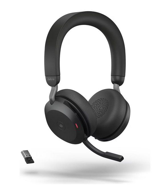 Jabra Kopfhörer: Jabra Evolve2 75 MS Stereo + Ladestation – Neu und originalverpackt aus Killwangen von na8956 1