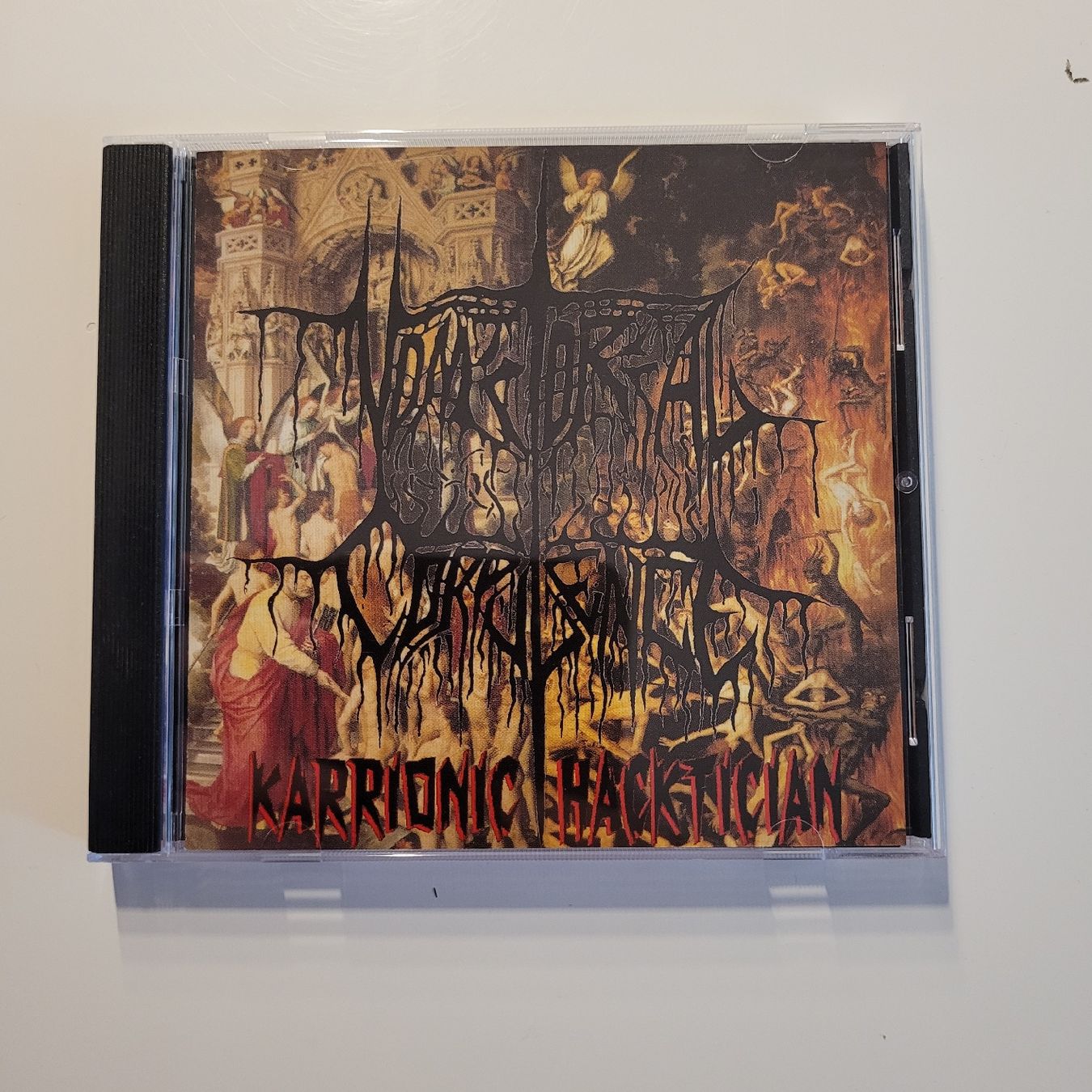 CD: Vomitorial Corpulence - Karrionic Hacktician – Usato da Münsingen venduto da Drachenwurst