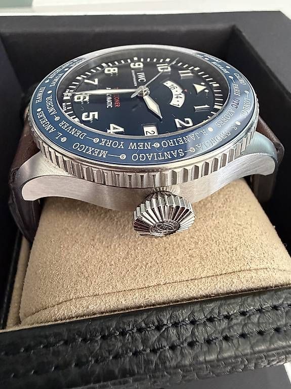 IWC Orologi: IWC Pilot Timezoner – Usato da Zürich venduto da timeio-swapwatch 4