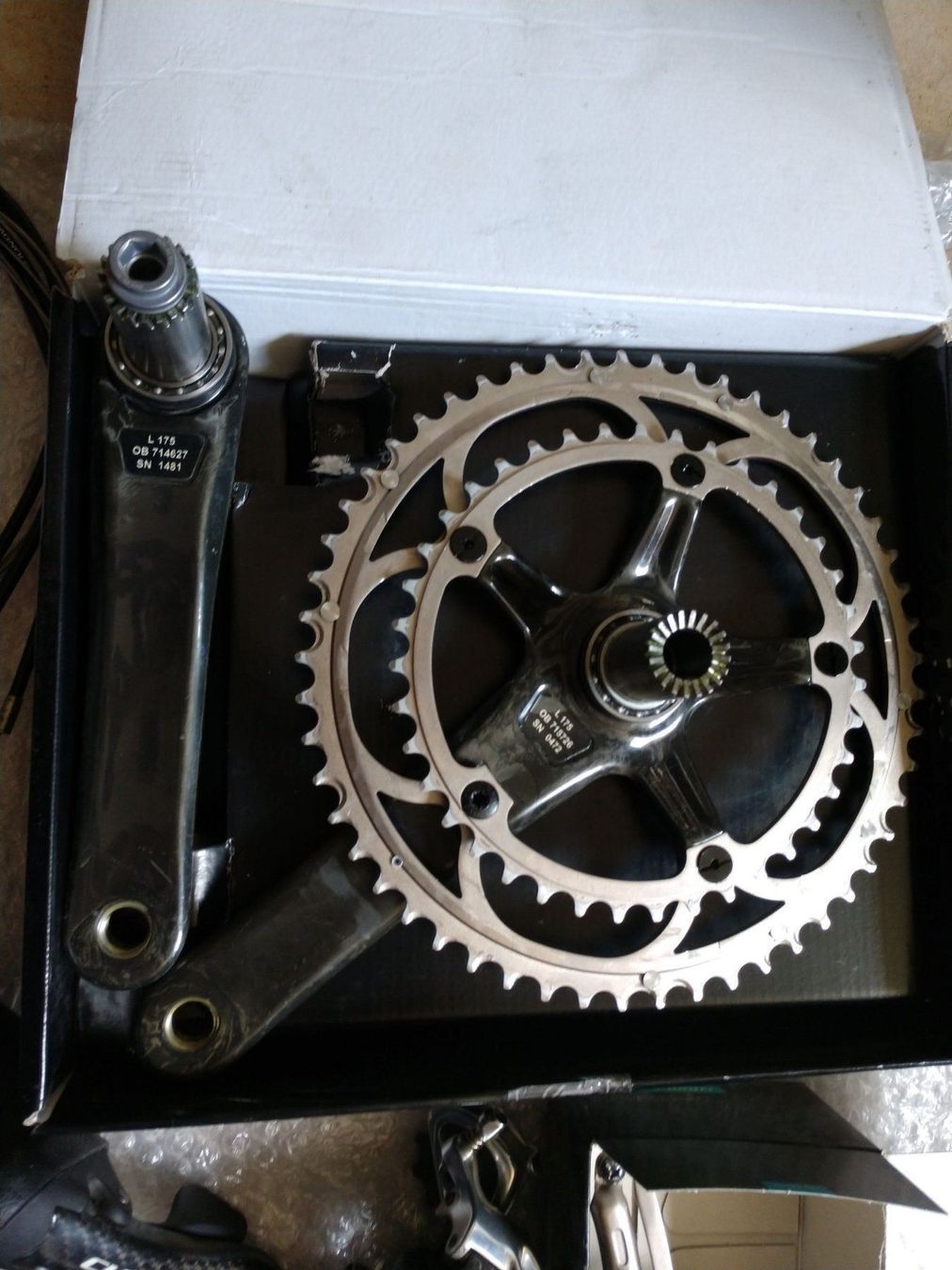 Campagnolo Pezzi di ricambio: Campagnolo Chorus 2x10 Carbon Gruppe 175 – Usato da Adliswill venduto da michael_rr 5